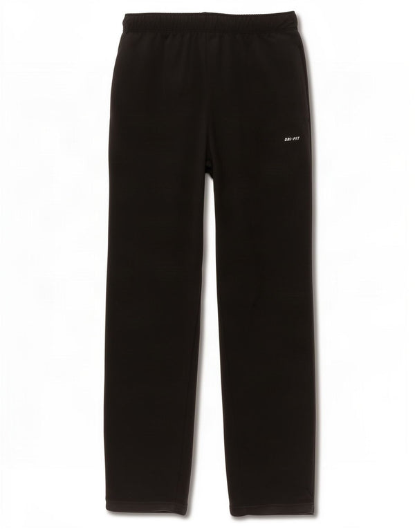Nike Womens Dri Fit Tracksuit Trousers UK 12 Medium Black