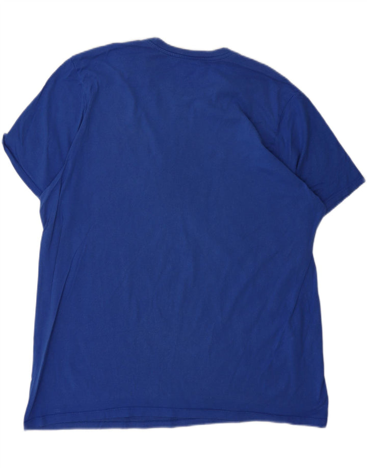 NIKE Womens Graphic T-Shirt Top UK 18 XL Blue Vintage Nike and Second-Hand Nike from Messina Hembry 