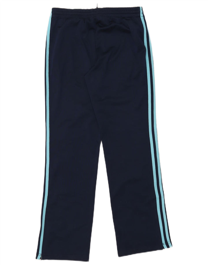 Adidas Womens Tracksuit Trousers EU 36 Small  Navy Blue Polyester