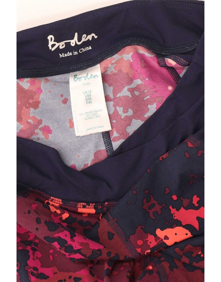 Boden Womens Leggings UK 12 Medium Multicoloured Polyamide