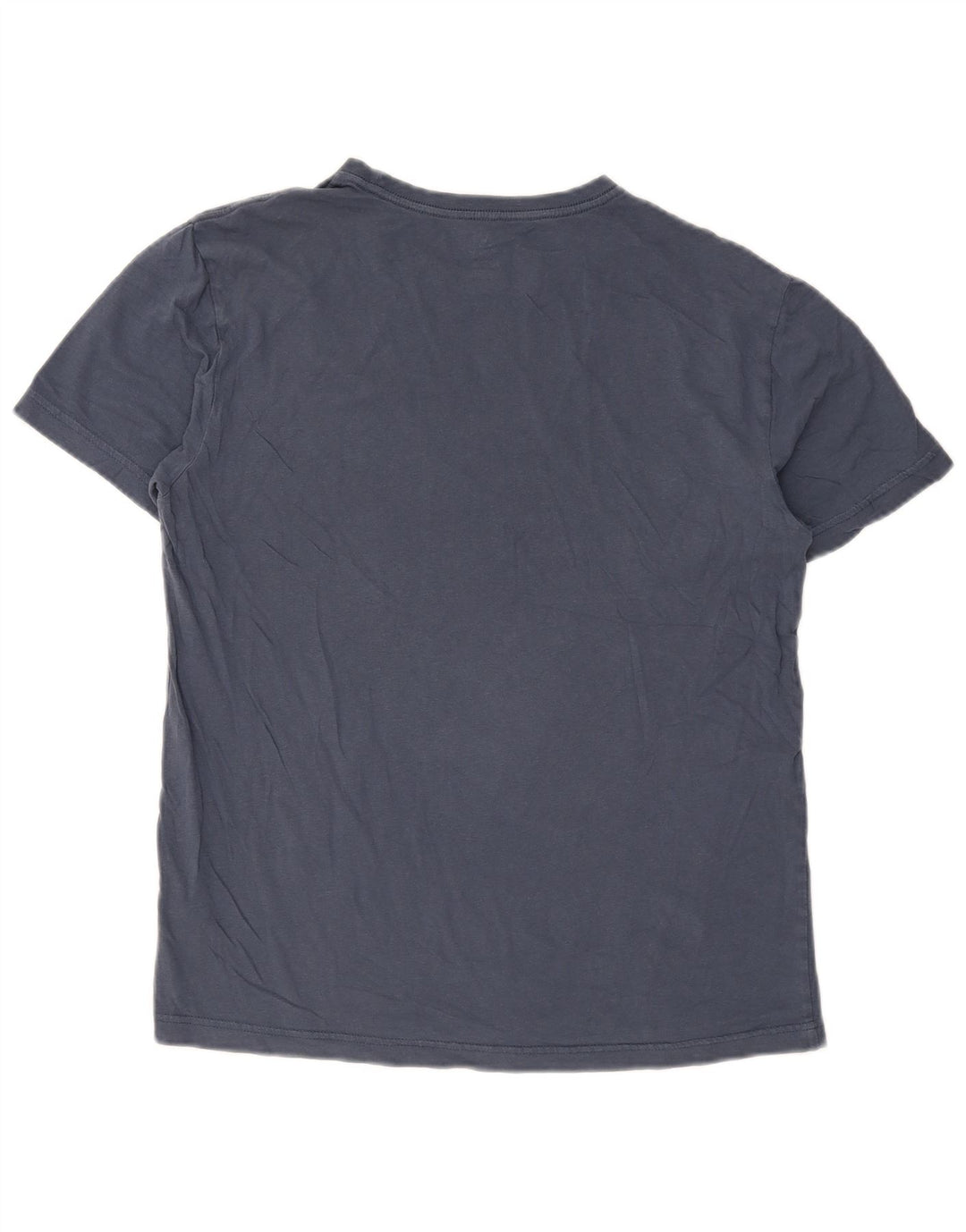 Hurley Mens Graphic T-Shirt Top Small Navy Blue Cotton