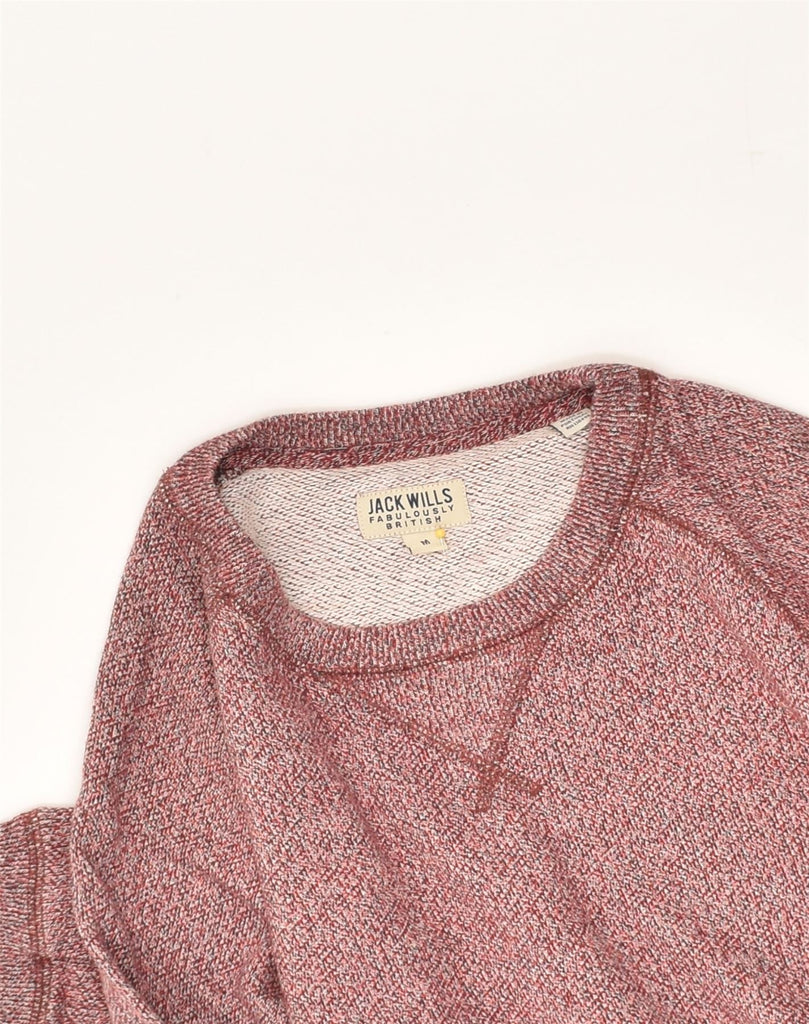 JACK WILLS Mens Sweatshirt Jumper Medium Brown Cotton | Vintage Jack Wills | Thrift | Second-Hand Jack Wills | Used Clothing | Messina Hembry 