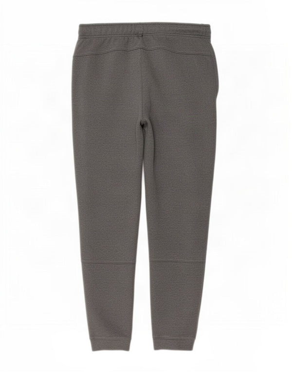 Nike Mens Dri Fit Tracksuit Trousers Joggers Large Grey Polyester