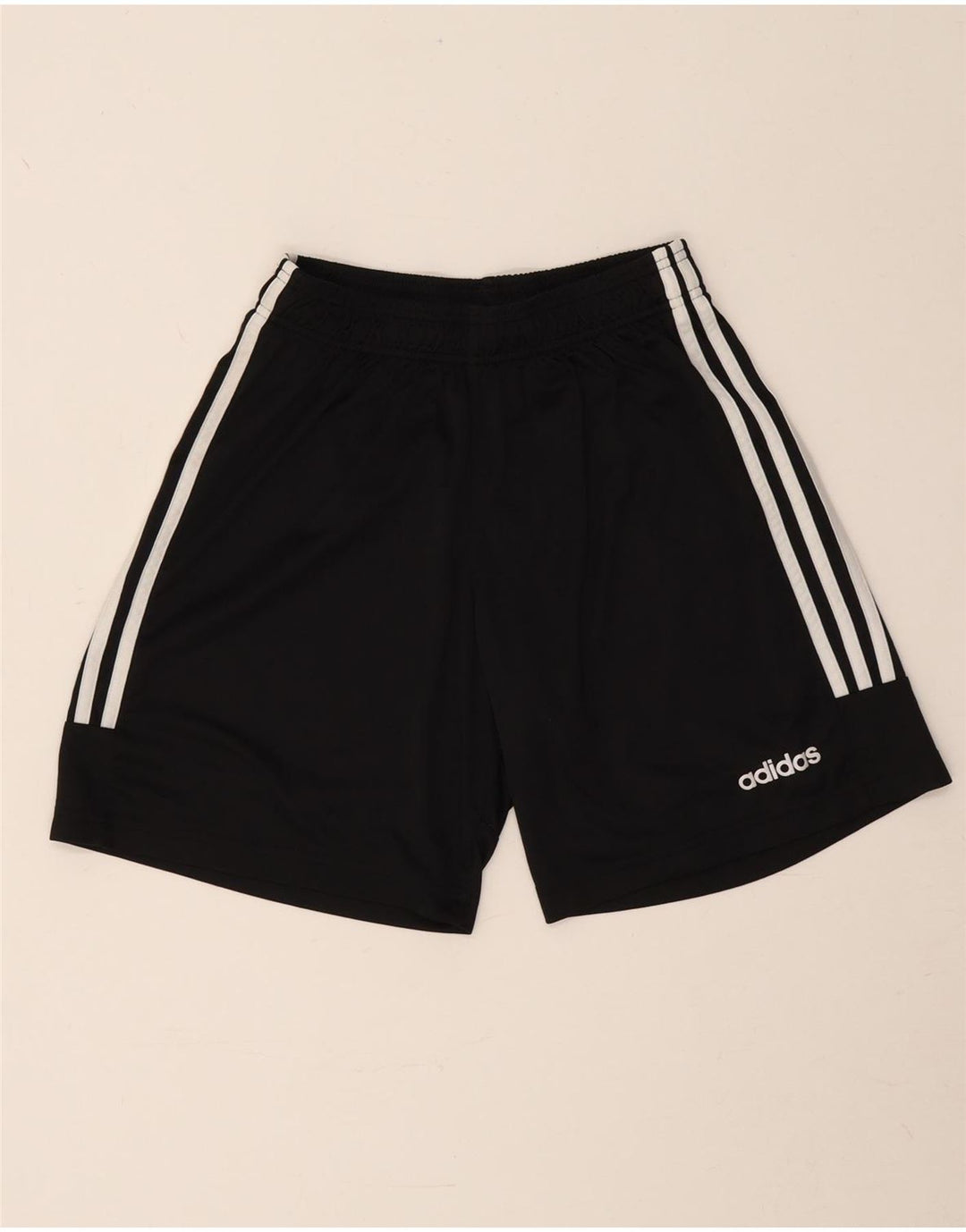Adidas Womens Climalite Sport Shorts UK 12 Medium Black Polyester