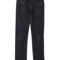 Levi's Womens Skinny Jeans W30 L34 Navy Blue Cotton