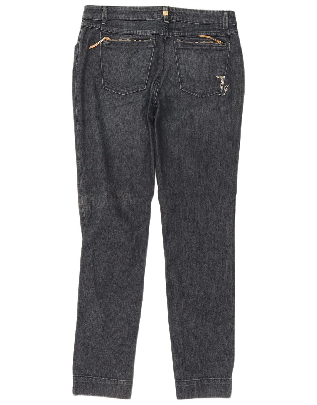 Trussardi Womens Slim Jeans W31 L32 Blue Cotton