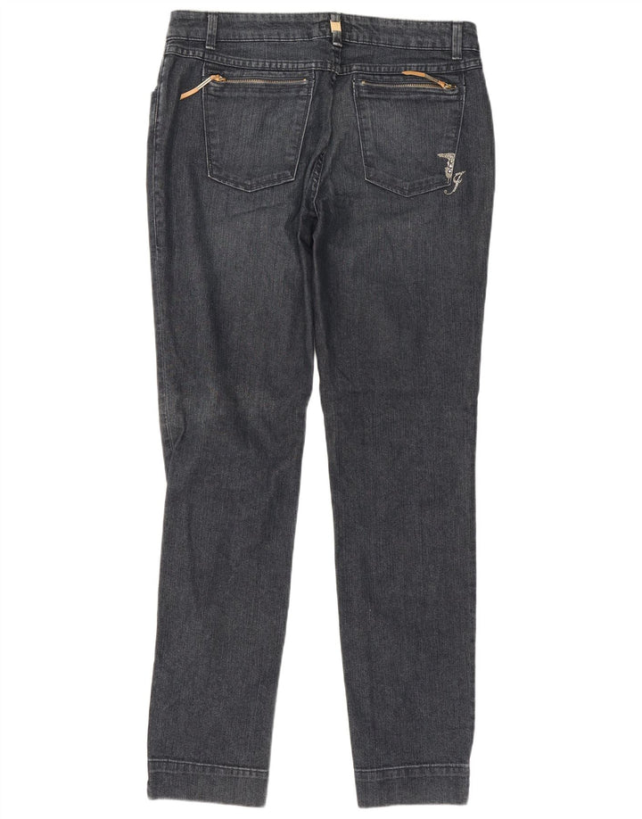 Trussardi Womens Slim Jeans W31 L32 Blue Cotton