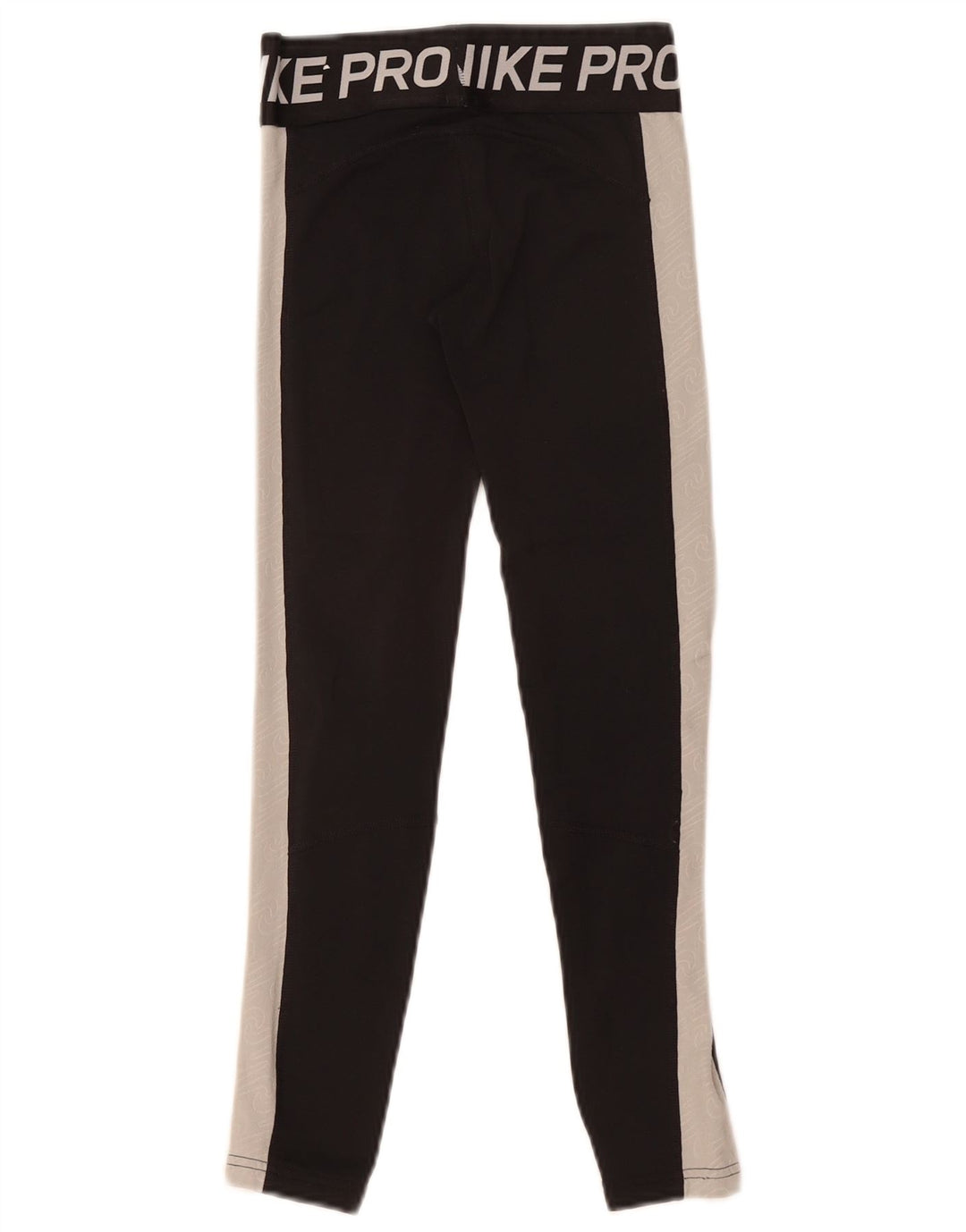 Nike Boys Graphic Leggings 8-9 Years  Black Colourblock Polyester