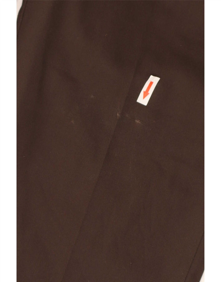 Dickies Mens 874 Straight Cropped Trousers W30 L26 Brown