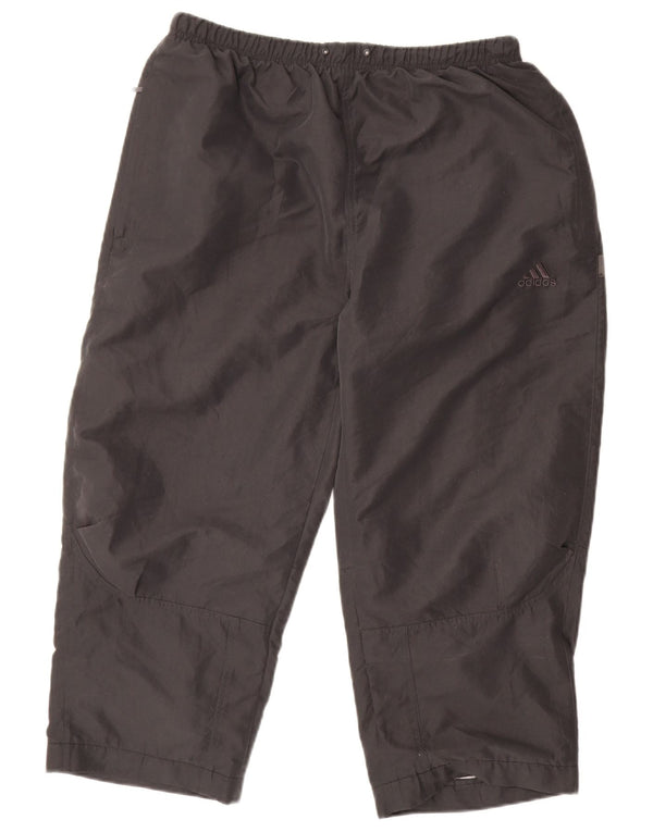 Adidas Mens Capri Tracksuit Trousers Large  Grey