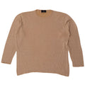 Marks & Spencer Mens Blue Harbour Crew Neck Jumper Sweater Large Beige