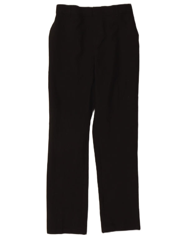 Marks & Spencer Boys Straight Suit Trousers 14-15 Years W26 L28 Black