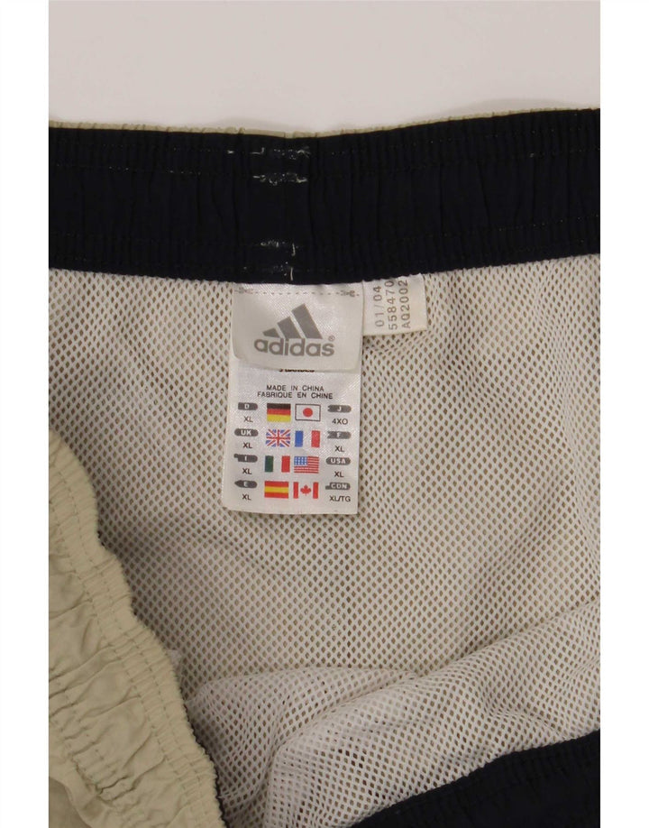 Adidas Mens Swimming Shorts XL Beige Polyamide