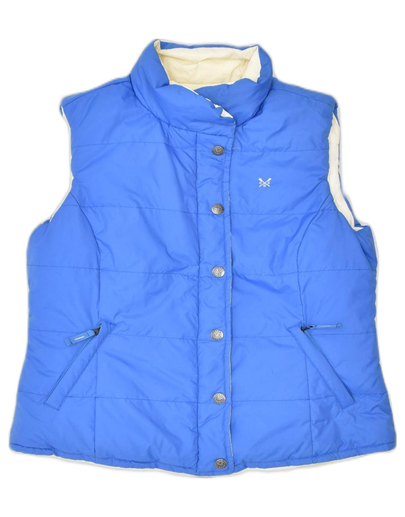 CREW CLOTHING Boys Reversible Gilet 9-10 Years Blue Nylon Sports | Vintage | Thrift | Second-Hand | Used Clothing | Messina Hembry 