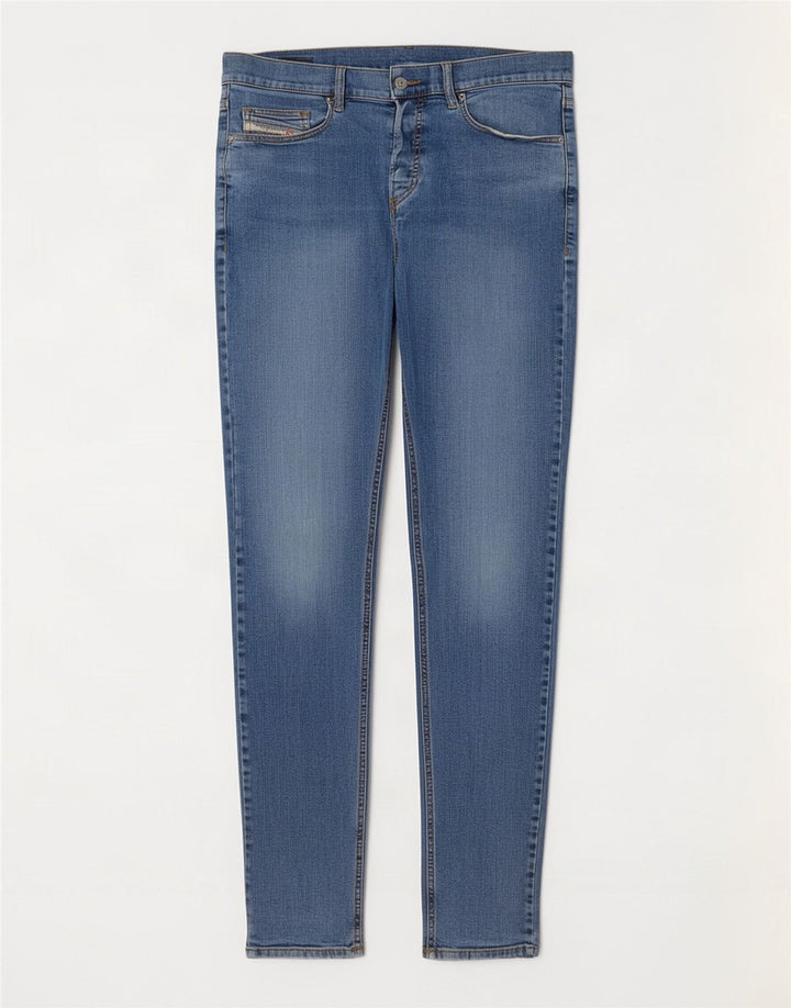 Diesel Mens Skinny Jeans W32 L33 Blue Cotton