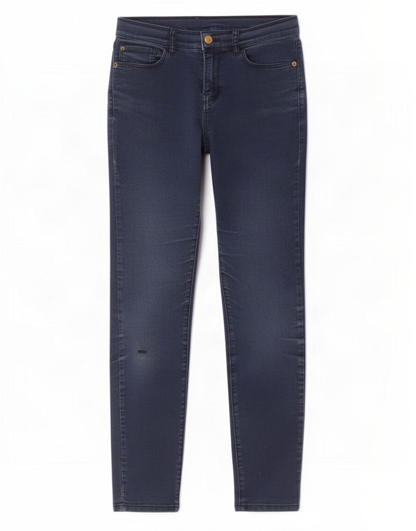 Emporio Armani Womens Skinny Jeans W27 L30 Blue Cotton
