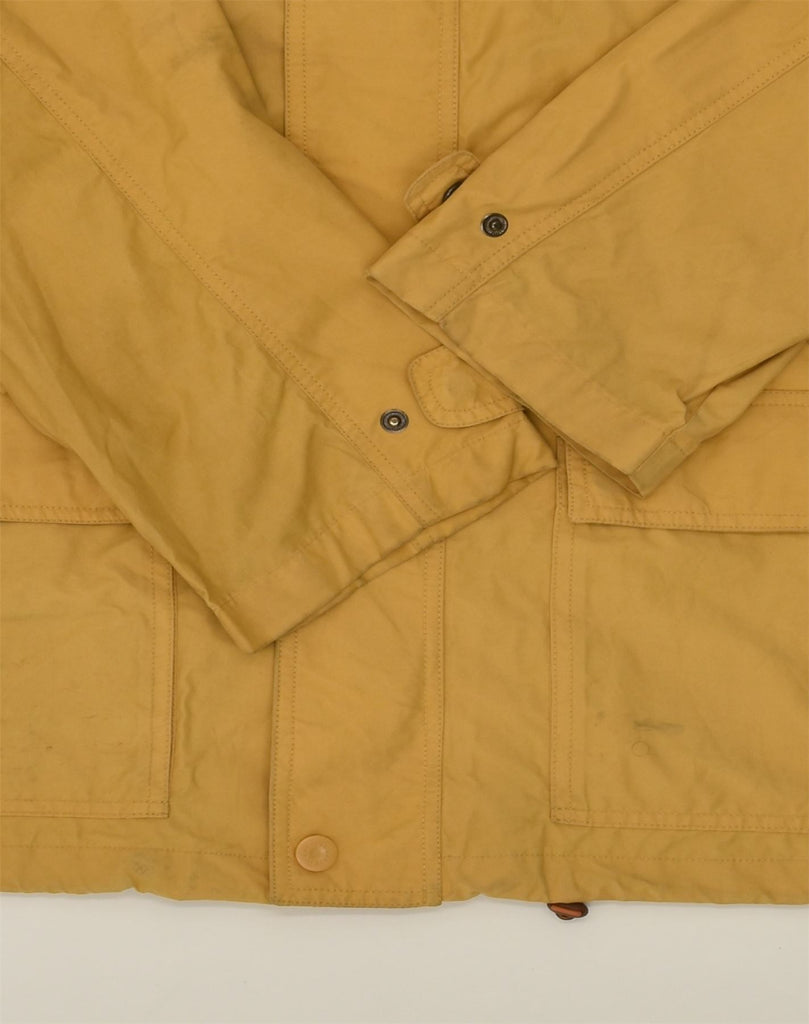 O'KIEF Mens Utility Jacket UK 42 XL Yellow Polyamide | Vintage O'Kief | Thrift | Second-Hand O'Kief | Used Clothing | Messina Hembry 