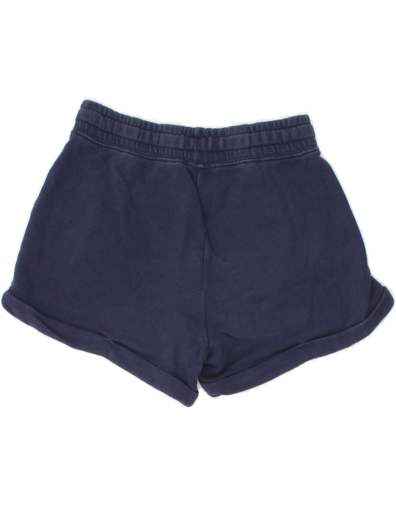 BENETTON Girls Sport Shorts 9-10 Years W24 Navy Blue Vintage Benetton and Second-Hand Benetton from Messina Hembry 