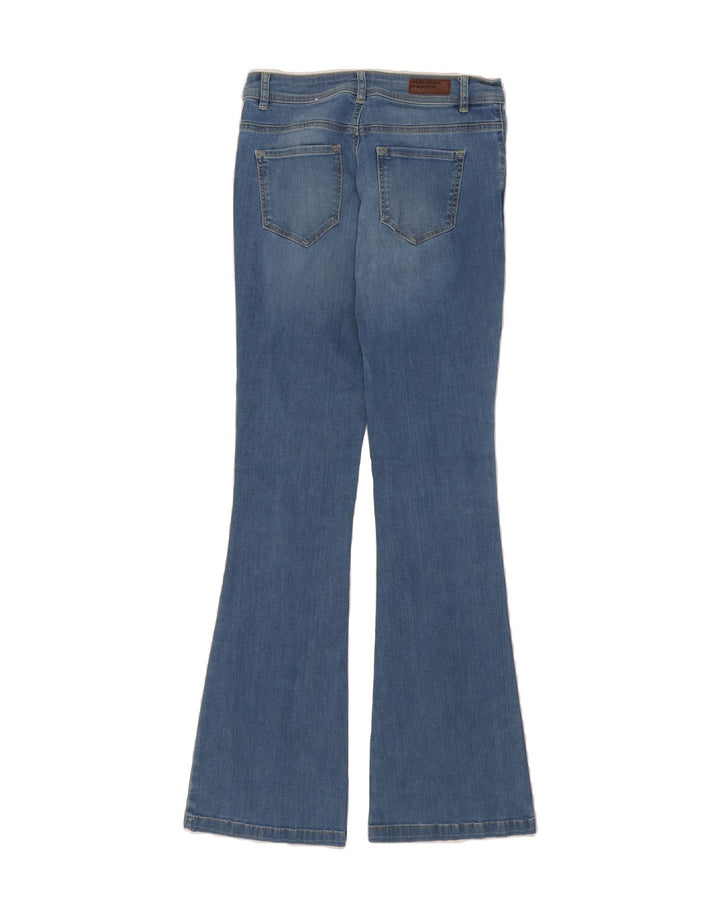 BENETTON Womens Flared Jeans W29 L34 Blue Vintage Benetton and Second-Hand Benetton from Messina Hembry 