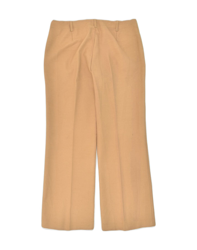 STEFANEL Womens Straight Chino Trousers IT 46 Large W34 L29 Brown | Vintage Stefanel | Thrift | Second-Hand Stefanel | Used Clothing | Messina Hembry 