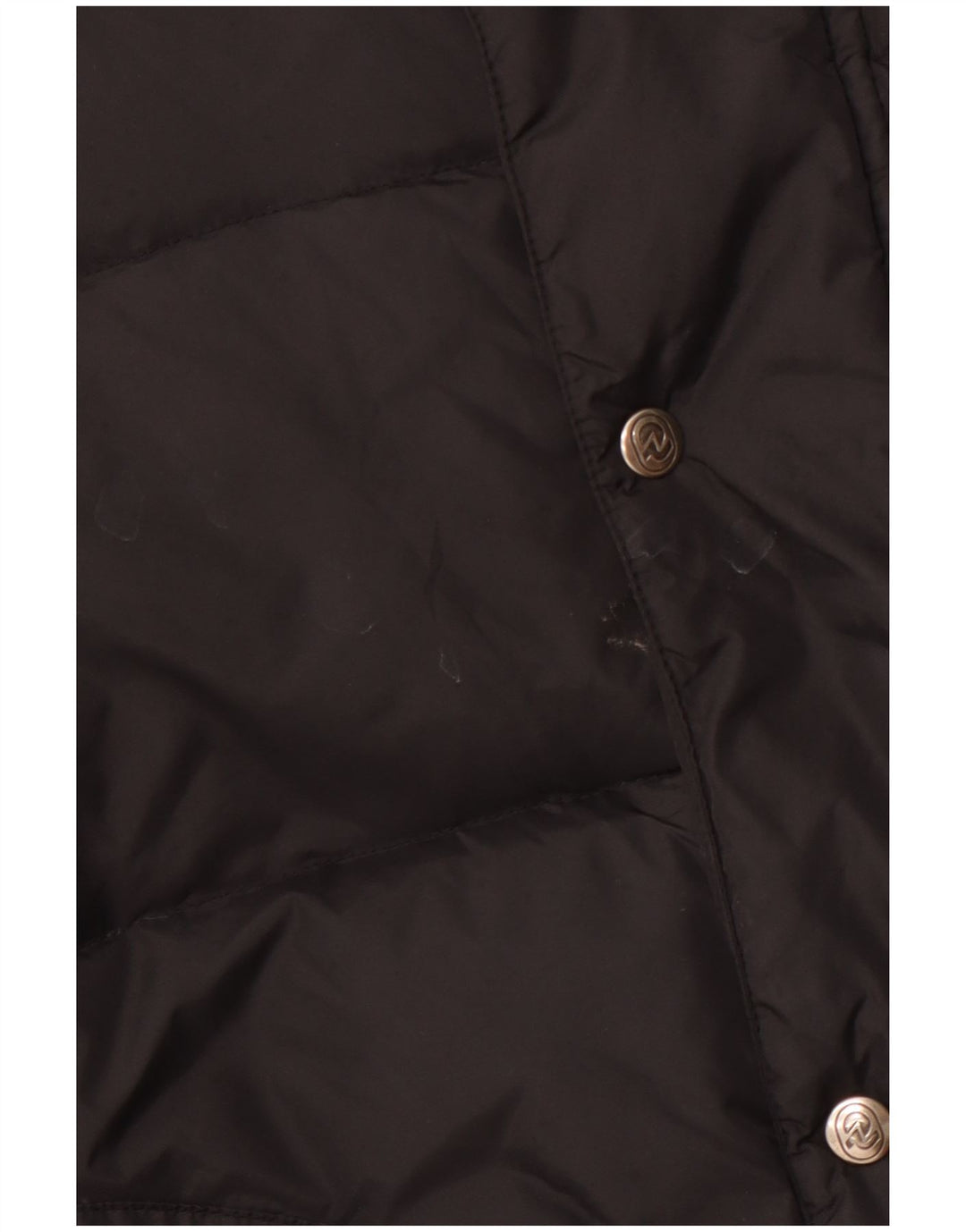 INVICTA Mens Hooded Padded Jacket UK 40 Large Black Polyamide