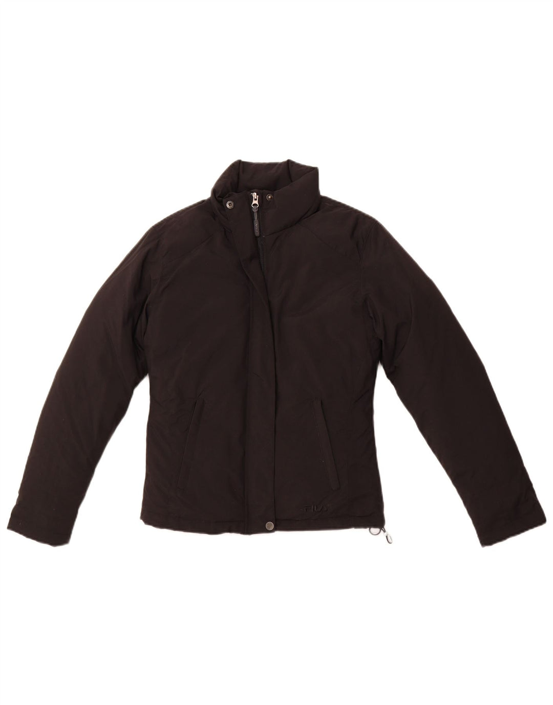 FILA Womens Padded Jacket UK 10 Small  Black Polyamide