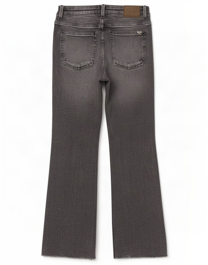 Zara Womens Bootcut Jeans EU 38 Small W28 L26 Grey