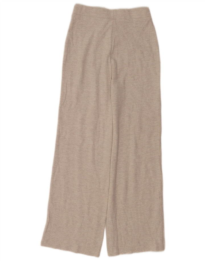 Zara Womens Tracksuit Trousers UK 8 Small  Grey Cotton