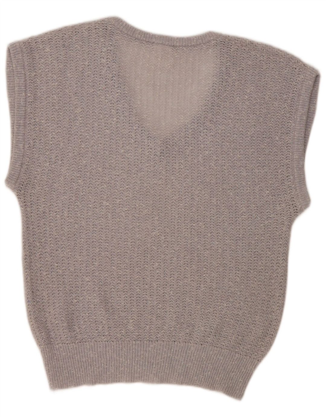 Strickmoden Womens Loose Fit Vest Tank Top EU 40 Medium Silver
