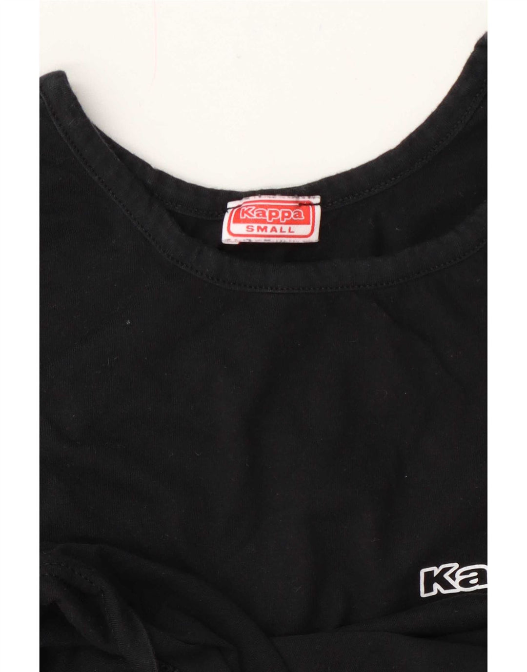 Kappa Womens Vest Top UK 10 Small Black
