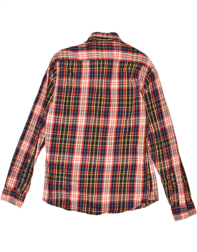 JACK & JONES Mens Shirt Medium Multicoloured Check Cotton | Vintage Jack & Jones | Thrift | Second-Hand Jack & Jones | Used Clothing | Messina Hembry 