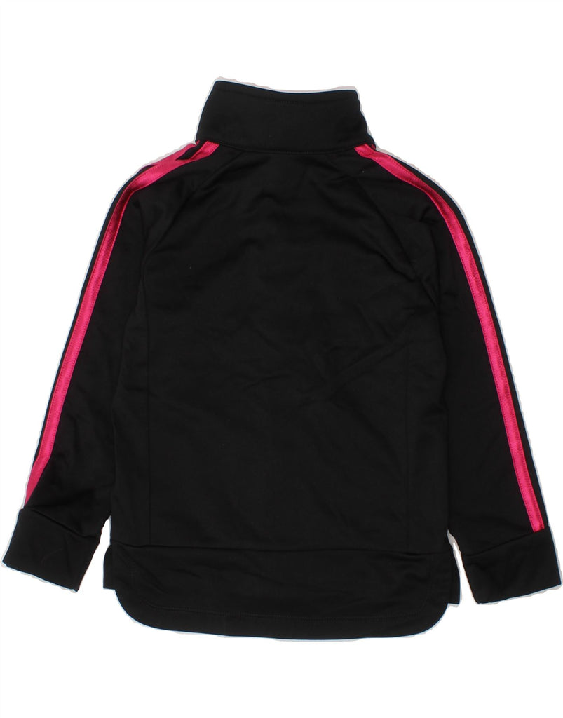 ADIDAS Baby Girls Graphic Tracksuit Top Jacket 18-24 Months Black Vintage Adidas and Second-Hand Adidas from Messina Hembry 