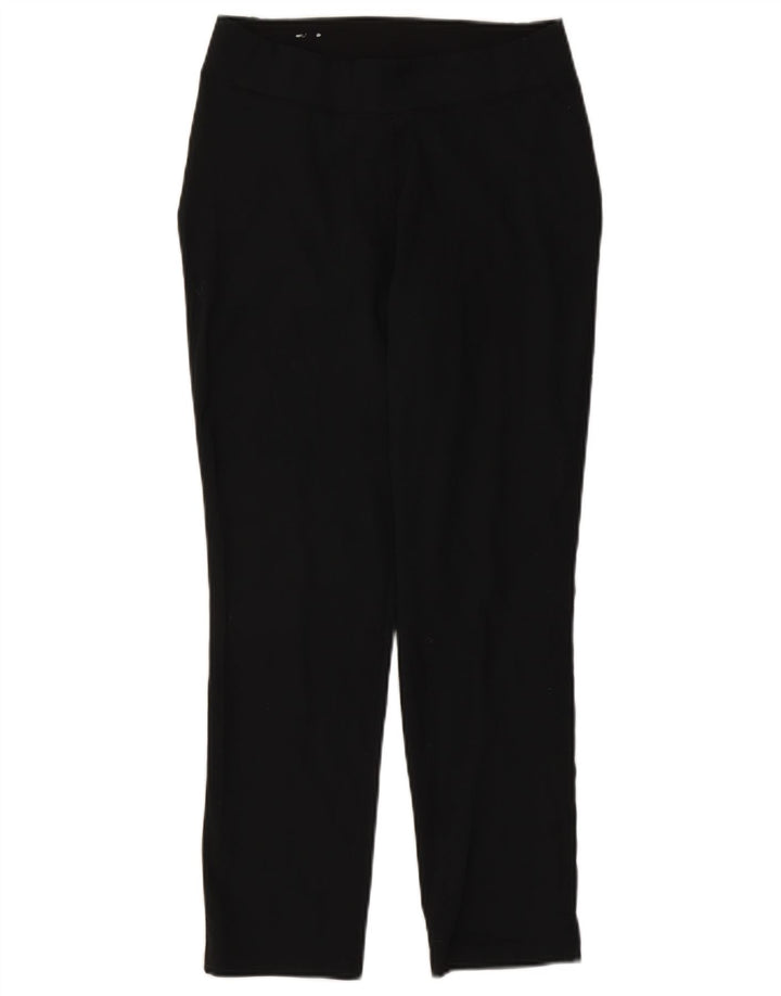 Columbia Womens Slim Casual Trousers Small W27 L27 Black Polyester