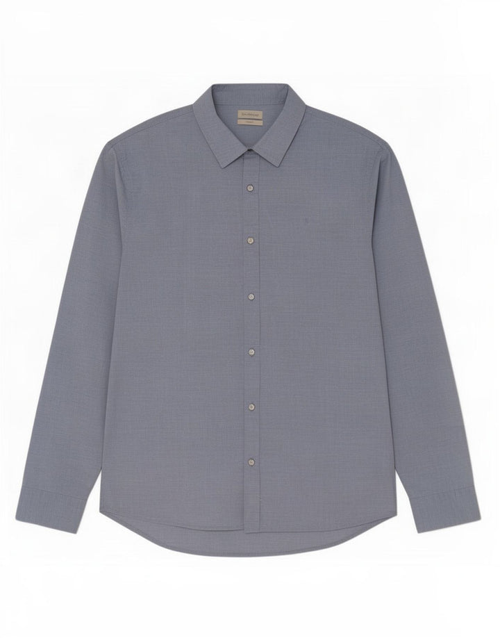 Calvin Klein Jeans Mens Shirt Large Blue Cotton