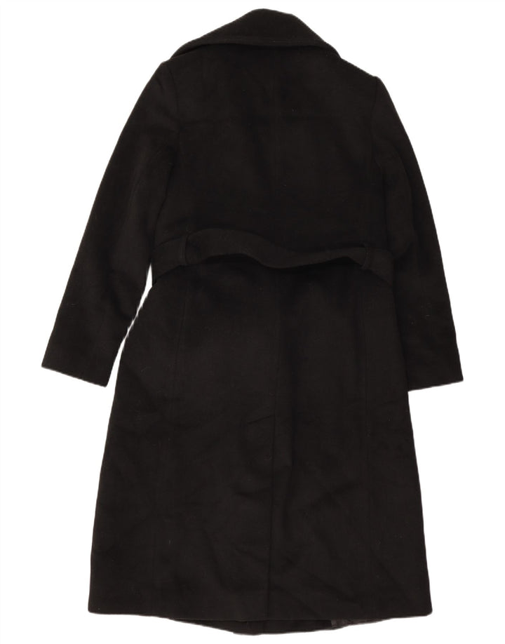 Chaps Womens Oversized Overcoat US 0 XS Black