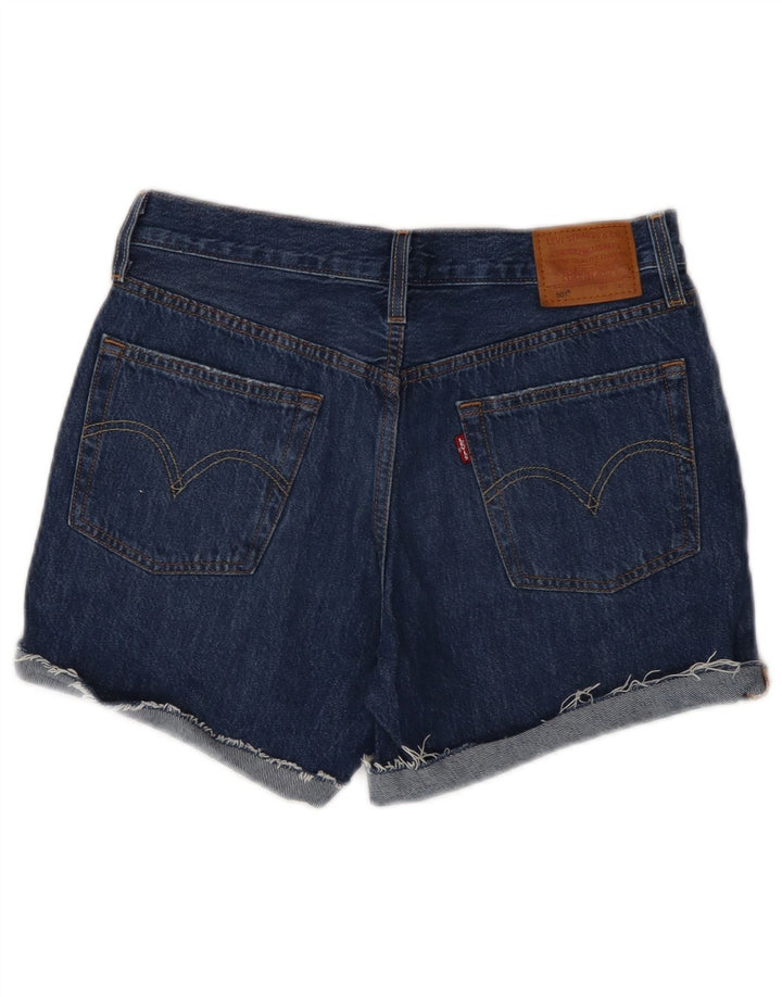 Levi's Womens 501 Denim Shorts W27 Small Blue Cotton
