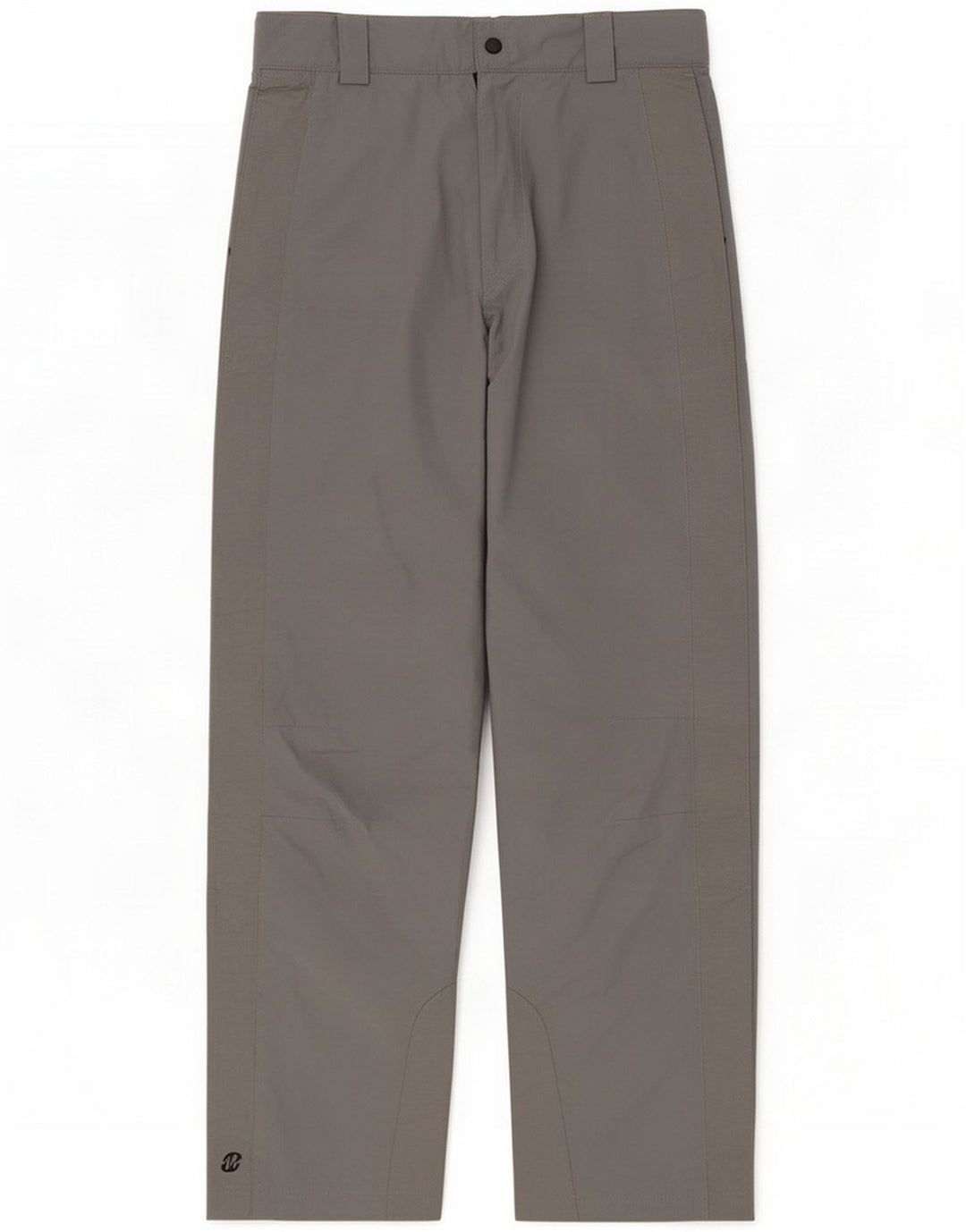 Marks & Spencer Mens Straight Casual Trousers Small Grey Polyester