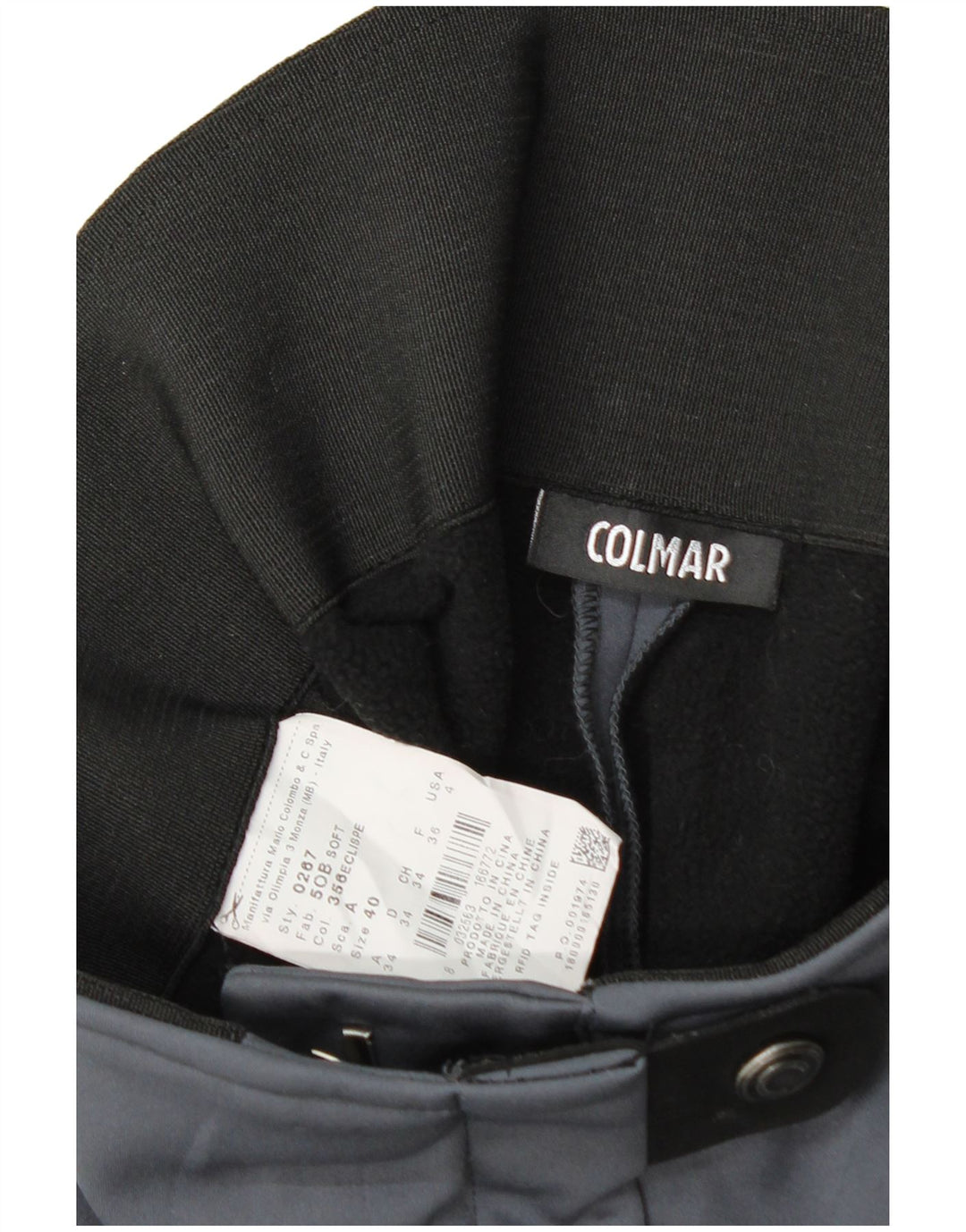 Colmar Womens Skinny Casual Trousers IT 40 Small W26 L28 Blue Polyester