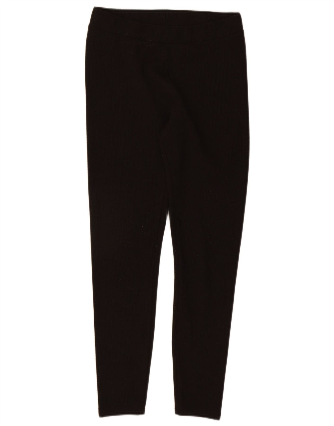 Marks & Spencer Womens Crop Leggings UK 12 Medium Brown Polyester