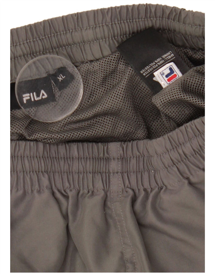 Fila Mens Sport Shorts XL Grey Polyester