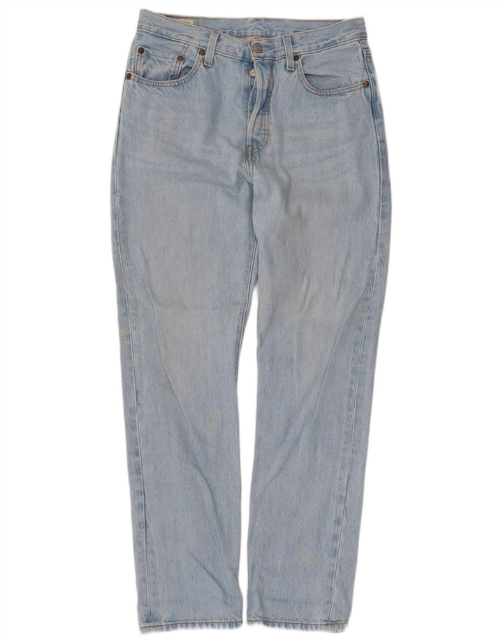 Levi's Mens 501 Straight Jeans W28 L30 Blue Cotton