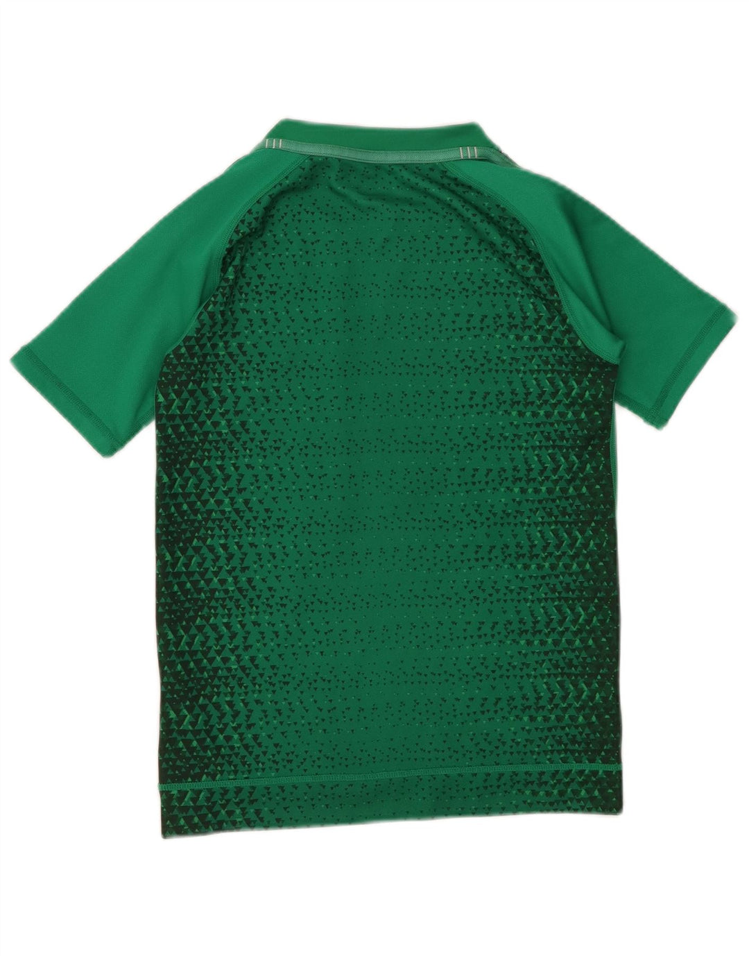CANTERBURY Boys Graphic T-Shirt Top 9-10 Years Green Polyester