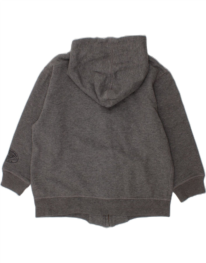GAP Boys Zip Hoodie Sweater 6-7 Years Grey Cotton Vintage Gap and Second-Hand Gap from Messina Hembry 
