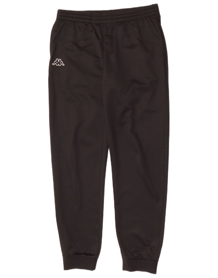 Kappa Mens Tracksuit Trousers Joggers Medium  Black Polyester