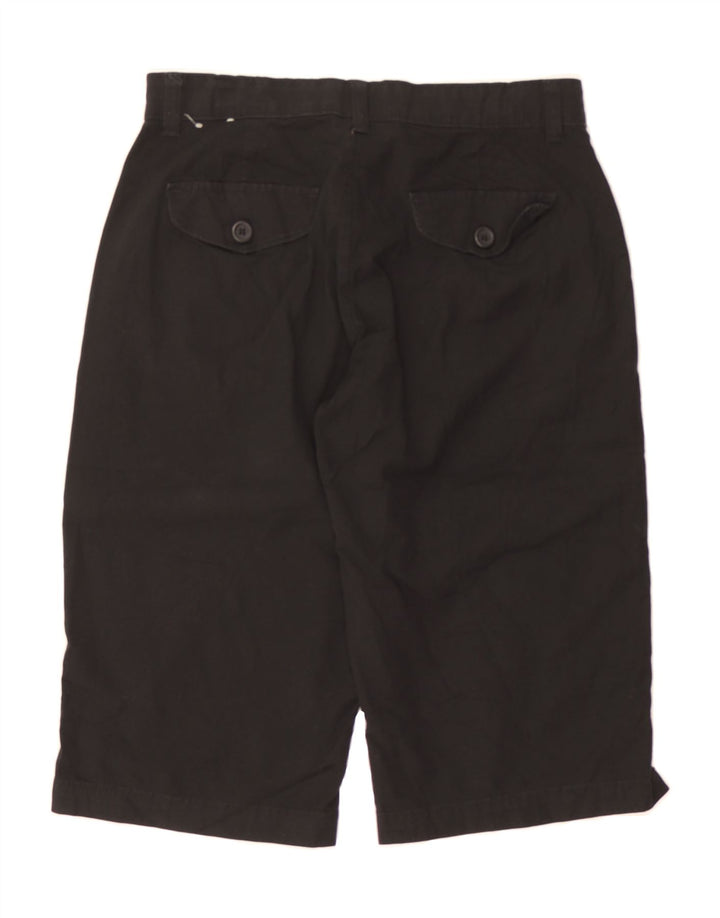 LEE Womens Bermuda Shorts US 4 Small W28  Black Cotton Vintage Lee and Second-Hand Lee from Messina Hembry 