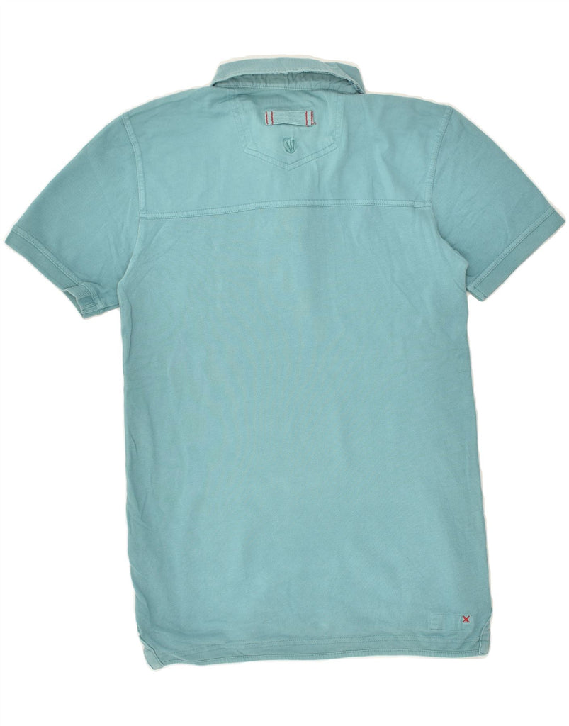 FAT FACE Mens Polo Shirt XS Turquoise Cotton | Vintage Fat Face | Thrift | Second-Hand Fat Face | Used Clothing | Messina Hembry 