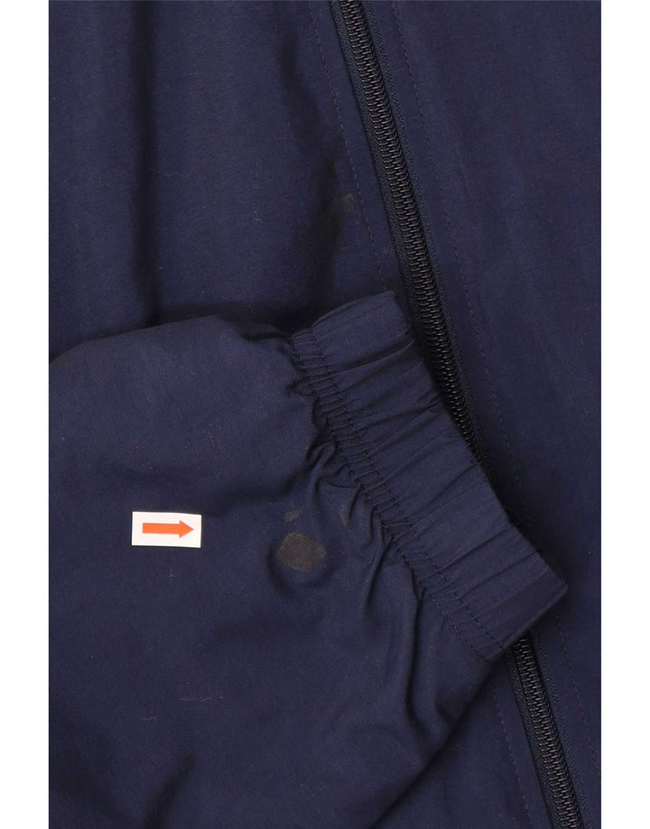Nike Mens Bomber Jacket UK 44/46 XL Navy Blue Nylon