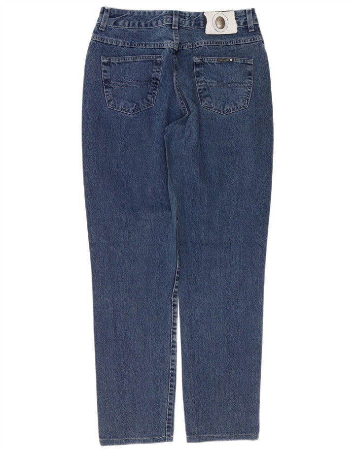 TRUSSARDI Mens Tapered Jeans W29 L30 Blue Cotton