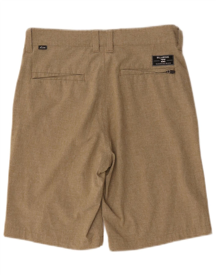 Billabong Mens Chino Shorts W28 Small Khaki Polyester
