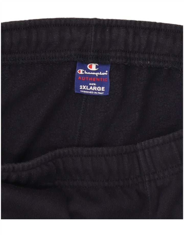 Champion Mens Tracksuit Trousers 2XL Navy Blue